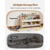 VEVOR Kinderregal Bücherregal aus Holz mit Stauraum, Spielzeugschrank mit 2 mobilen Schubladen, weiß – Bild 3 VEVOR Kinderregal Bücherregal aus Holz mit Stauraum, Spielzeugschrank mit 2 mobilen Schubladen, weiß – Bild 3
