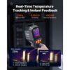 VEVOR Wärmebildkamera, TISR Superauflösung 240x180, handheld Thermokamera mit 2 MP visueller Kamera – Bild 3
