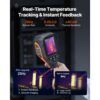 VEVOR Wärmebildkamera, 320 x240 TISR Superauflösung, handheld Thermokamera mit 2MP visueller Kamera – Bild 3