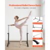 VEVOR Ballettstange Tanzstange freistehende Ballettstange, Gleichgewichtstraining, Entspannungsübungen – Bild 3