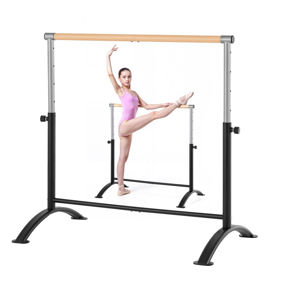 VEVOR Ballettstange Tanzstange freistehende Ballettstange, Gleichgewichtstraining, Entspannungsübungen