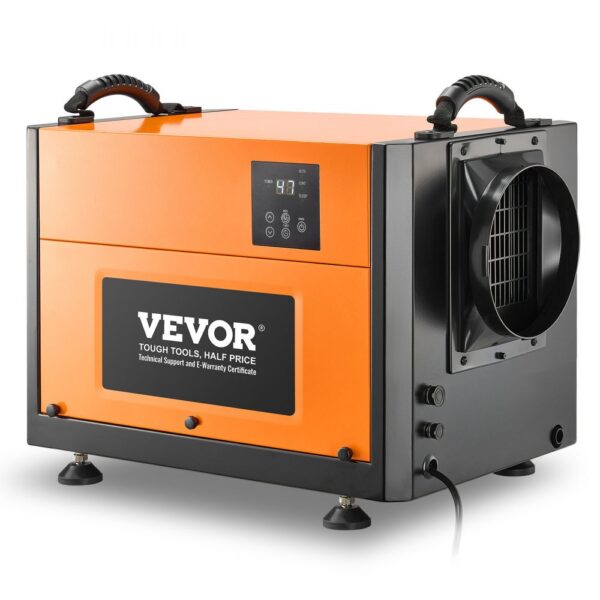 VEVOR 50 L kommerzieller Luftentfeuchter mit Ablaufschlauch, tragbarer Entfeuchter für Keller, Raumentfeuchter VEVOR 50 L kommerzieller Luftentfeuchter mit Ablaufschlauch, tragbarer Entfeuchter für Keller, Raumentfeuchter