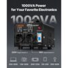 VEVOR Spannungswandler-Transformator, 1000 VA, Konvertierung von 110 V auf 220 V & von 220 V auf 110 V – Bild 4