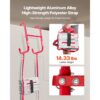 VEVOR Feuerleiter, 7,62 m, einziehbare Rettungsleiter max. 453,6 kg, 3-stöckig – Bild 4 VEVOR Feuerleiter, 7,62 m, einziehbare Rettungsleiter max. 453,6 kg, 3-stöckig – Bild 4
