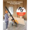 VEVOR Trockenbaulift, Plattenheber mit 68 kg für Wandmontage, einfacher Transport (Gelb) – Bild 4
