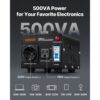 VEVOR Spannungswandler-Transformator, 500VA, Konvertierung von 110 V auf 220 V & von 220 V auf 110 V – Bild 4