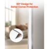 VEVOR Kantenschutz für Wand, 25 x 25 x 1217 mm, 10er-Pack Winkelprofil – Bild 4