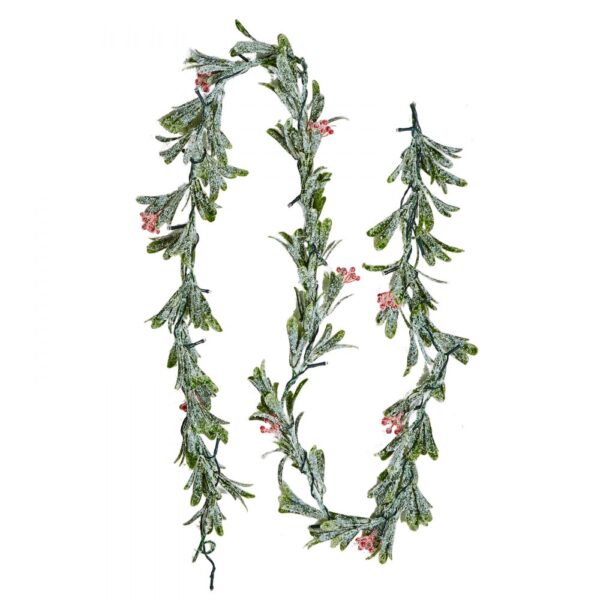 VEVOR Weihnachtsgirlande, 2 m, realistisches Grün, dekoriert mit Weinreben VEVOR Weihnachtsgirlande, 2 m, realistisches Grün, dekoriert mit Weinreben