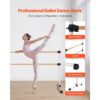 VEVOR Ballettstange Tanzstange freistehende Doppelstange, Gleichgewichtstraining, Entspannungsübungen – Bild 3