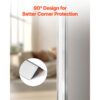 VEVOR Kantenschutz für Wand, 38 x 38 x 1217 mm, 10er-Pack Winkelprofil – Bild 4