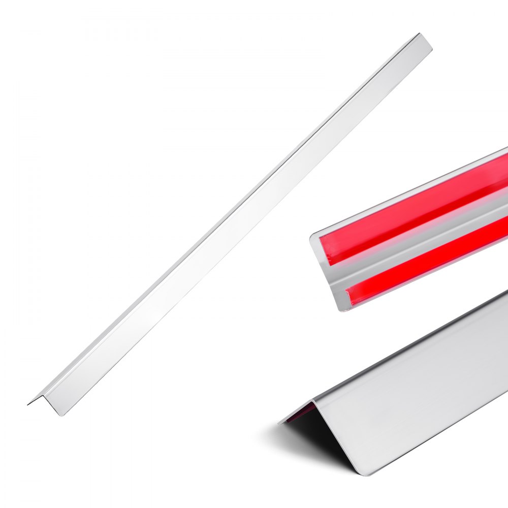 VEVOR Kantenschutz für Wand, 38 x 38 x 1217 mm, 10er-Pack Winkelprofil