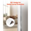 VEVOR Kantenschutz für Wand, 50x50x1217 mm, 12er-Pack Eckenschutz im 90-Grad-Winkel in L-Form – Bild 4