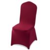 VEVOR Stuhlhussen Stuhlbezug 50 Stk. waschbarer & abnehmbarer Stuhlüberzug aus Polyester-Spandex