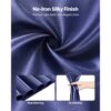 VEVOR Satin-Stuhlschärpen mit Schleifen (275x17 cm) 50 Stk. Stuhlbänder zum Binden, Stuhlschleifen Marineblau – Bild 3