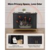 VEVOR Katzenschrank, 700x450x545 mm, Katzentoilette mit Metallbeinen & -griff – Bild 3