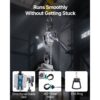 VEVOR Mini Hebelzug, 1/4T Kapazität, 3 m Hub, Kettenzug 360° drehbare Haken – Bild 5