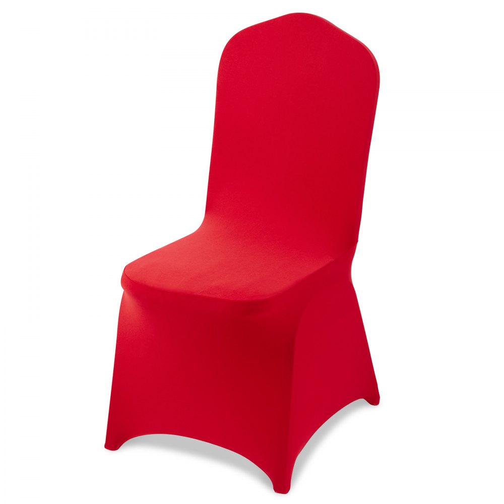 VEVOR Stuhlhussen Stuhlbezug 50 Stk. waschbarer & abnehmbarer Stuhlüberzug aus Polyester-Spandex