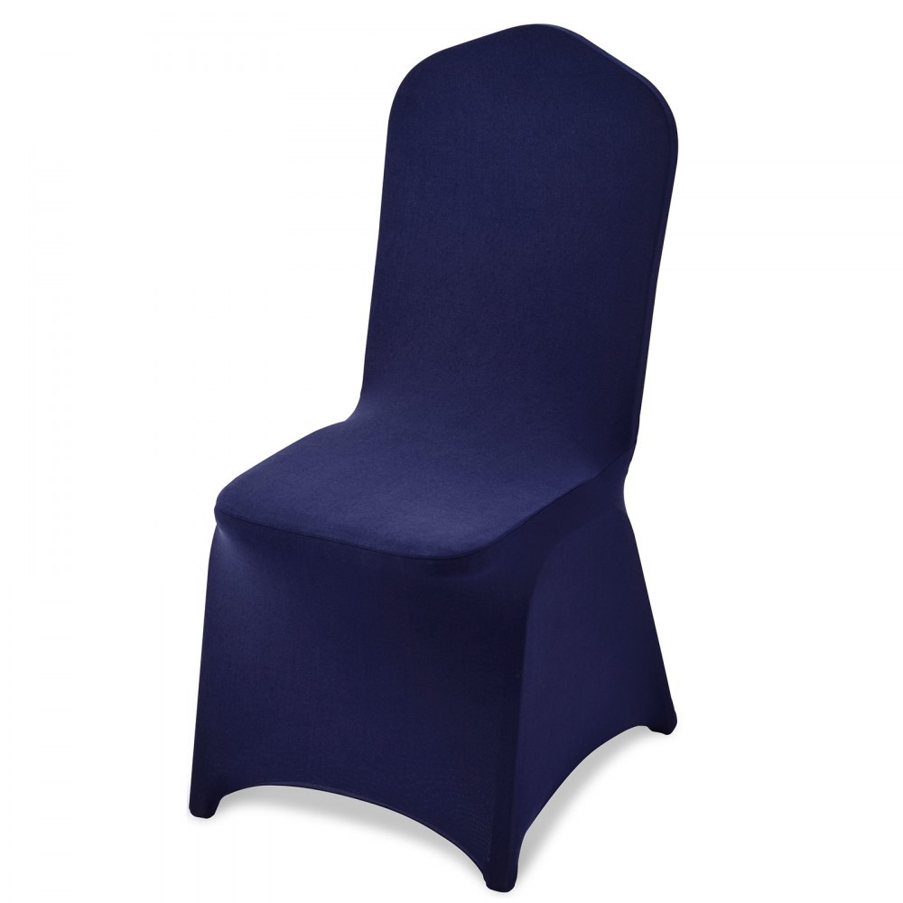 VEVOR Stuhlhussen Stuhlbezug 50 Stk. waschbarer & abnehmbarer Stuhlüberzug aus Polyester-Spandex
