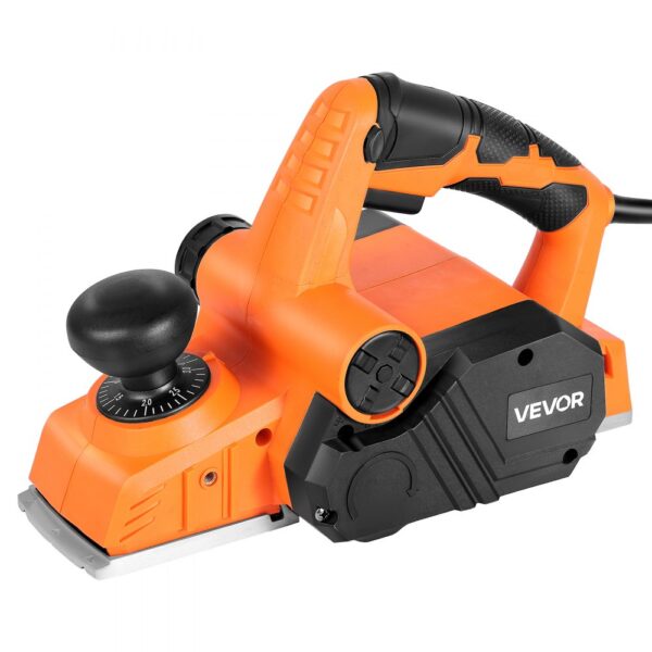 VEVOR Elektrohobel, 82 mm Schnittbreite, 900 W, 14500 U/min, 2 Klingen