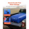 VEVOR Wasserspeicherblase, 1000 L PVC-Weichwasserbeutel, Wasserspeicherbehälter – Bild 4