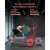 VEVOR Corner Leverage Gym Heim-Fitnessgerät mit 2:1-Verhältnis LAT Low Row System – Bild 3