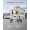 VEVOR tragbare Powerstation 3600 W, 3840 Wh, Solargenerator mit 10 Ausgangsanschlüssen – Bild 3