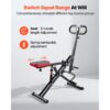 VEVOR Kniebeugenmaschine für tiefe Kniebeugen zu Hause, Gesäßtrainer mit 12-stufigem einstellbarem Widerstand – Bild 4