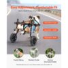 VEVOR Hunderollstuhl für Hinterbeine, verstellbarer Haustierrollstuhl, verletzte Hunde bis 15 kg – Bild 5