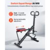 VEVOR Kniebeugenmaschine für tiefe Kniebeugen, Gesäßtrainer mit 5-stufig verstellbarem Sitz – Bild 4