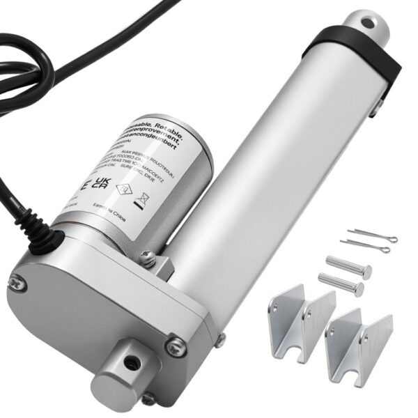 VEVOR 12-V-Linearantrieb, 101,6 mm Linearmotor mit 15 mm/s, Lineartechnik-Aktuatoren für Hubschreibtische