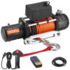 VEVOR Elektrische Seilwinde, 5400 kg, 12 V DC LKW-Winde mit Φ9,1mm x 23m Synthetikseil VEVOR Elektrische Seilwinde, 5400 kg, 12 V DC LKW-Winde mit Φ9,1mm x 23m Synthetikseil