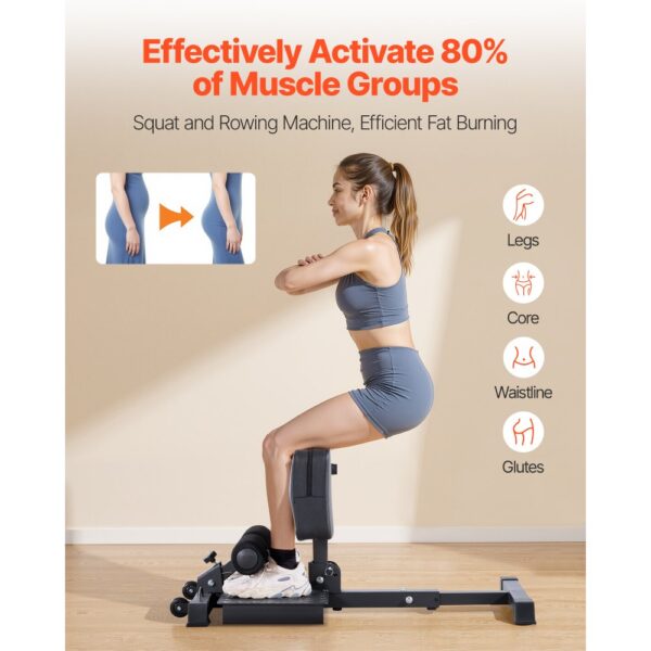 VEVOR Sissy Squat Maschine, multifunktionales Deep Sissy Squat Bench für Beinmuskeltraining – Bild 2 VEVOR Sissy Squat Maschine, multifunktionales Deep Sissy Squat Bench für Beinmuskeltraining – Bild 2