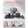 VEVOR Sissy Squat Maschine, multifunktionales Deep Sissy Squat Bench für Beinmuskeltraining – Bild 4 VEVOR Sissy Squat Maschine, multifunktionales Deep Sissy Squat Bench für Beinmuskeltraining – Bild 4