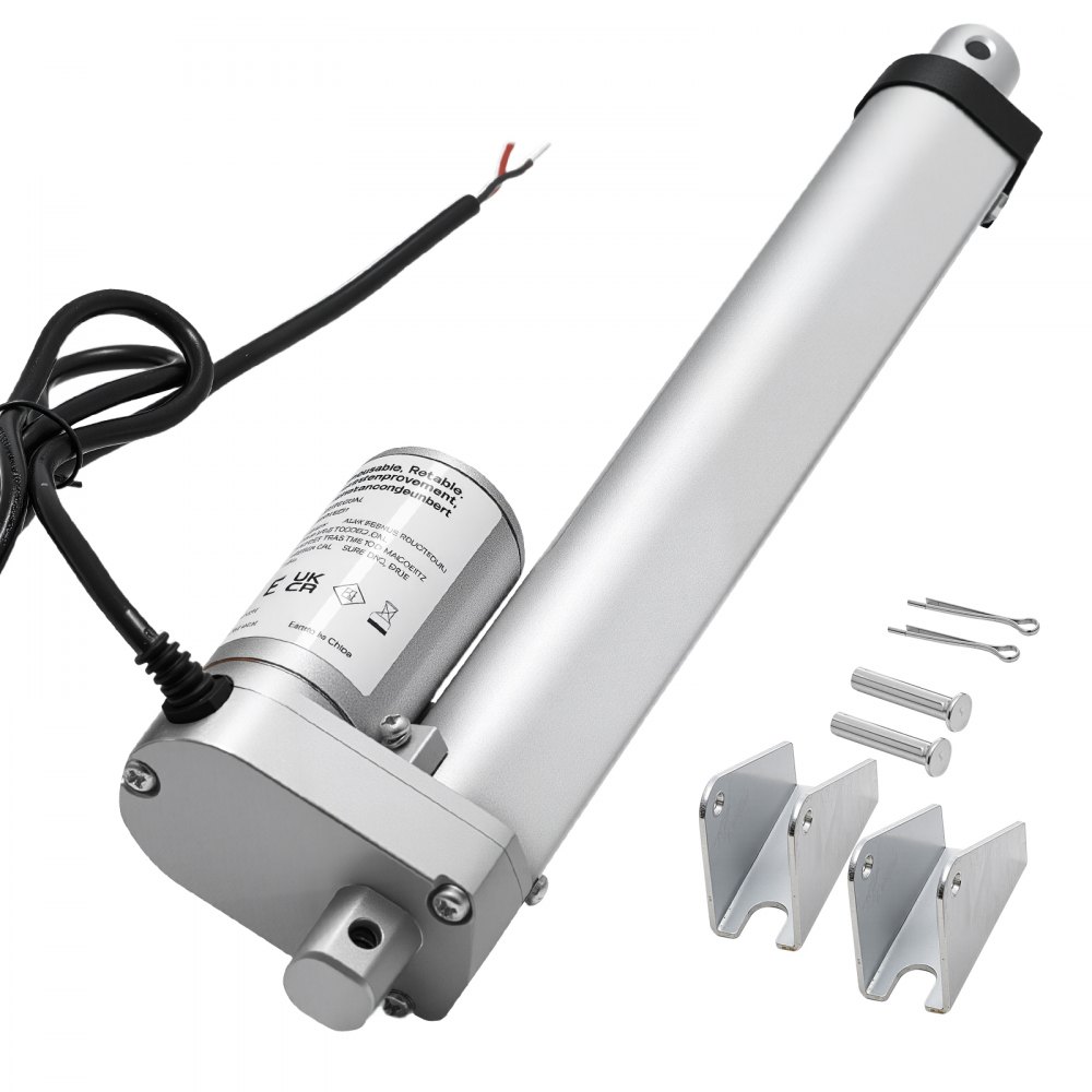 VEVOR 12-V-Linearantrieb, 203,2mm Linearmotor mit 15 mm/s, 1000 N Linear Actuator