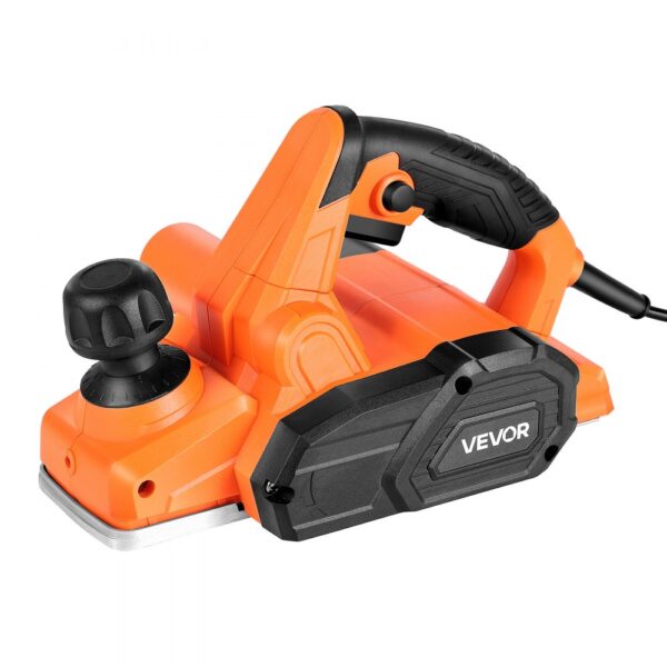VEVOR Elektrohobel, 82 mm Schnittbreite, 650 W, 16800 U/min, 2 Klingen