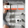 VEVOR Duschsystem-Set mit 10 Zoll Regenduschsystem / 6 Körperbrausen / 2 in 1 Handbrause, Chrom Badezimmer – Bild 4 VEVOR Duschsystem-Set mit 10 Zoll Regenduschsystem / 6 Körperbrausen / 2 in 1 Handbrause, Chrom Badezimmer – Bild 4