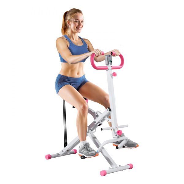 VEVOR Kniebeugenmaschine für tiefe Kniebeugen, Gesäßtrainer mit 5-stufig verstellbarem Sitz