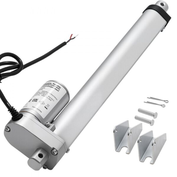 VEVOR 12-V-Linearantrieb, 250 mm Linearmotor mit 15 mm/s, Lineartechnik-Aktuatoren für Hubschreibtische