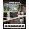 VEVOR 4000 W Wechselrichter, 12 V DC auf 230 V AC, 2 USB-Anschlüssen, 2 AC-Steckdosen – Bild 2
