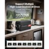 VEVOR 3500 W Wechselrichter, 12 V DC auf 230 V AC, reiner Sinus-Wechselrichter, 2 AC-Steckdosen – Bild 2