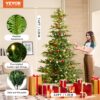 VEVOR Weihnachtsbaum, 1,35 x 2,25 m, Tannenbaum mit 700 warmweißen LED-Lichtern – Bild 2 VEVOR Weihnachtsbaum, 1,35 x 2,25 m, Tannenbaum mit 700 warmweißen LED-Lichtern – Bild 2
