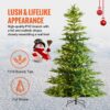 VEVOR Weihnachtsbaum, 1,35 x 2,25 m, Tannenbaum mit 700 warmweißen LED-Lichtern – Bild 3 VEVOR Weihnachtsbaum, 1,35 x 2,25 m, Tannenbaum mit 700 warmweißen LED-Lichtern – Bild 3