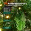 VEVOR Weihnachtsbaum, 1,35 x 2,25 m, Tannenbaum mit 700 warmweißen LED-Lichtern – Bild 4 VEVOR Weihnachtsbaum, 1,35 x 2,25 m, Tannenbaum mit 700 warmweißen LED-Lichtern – Bild 4