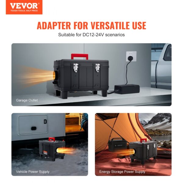 VEVOR 8 kW Dieselheizung 12 V /24 V All in One Diesel-Luftheizung – Bild 2 VEVOR 8 kW Dieselheizung 12 V /24 V All in One Diesel-Luftheizung – Bild 2