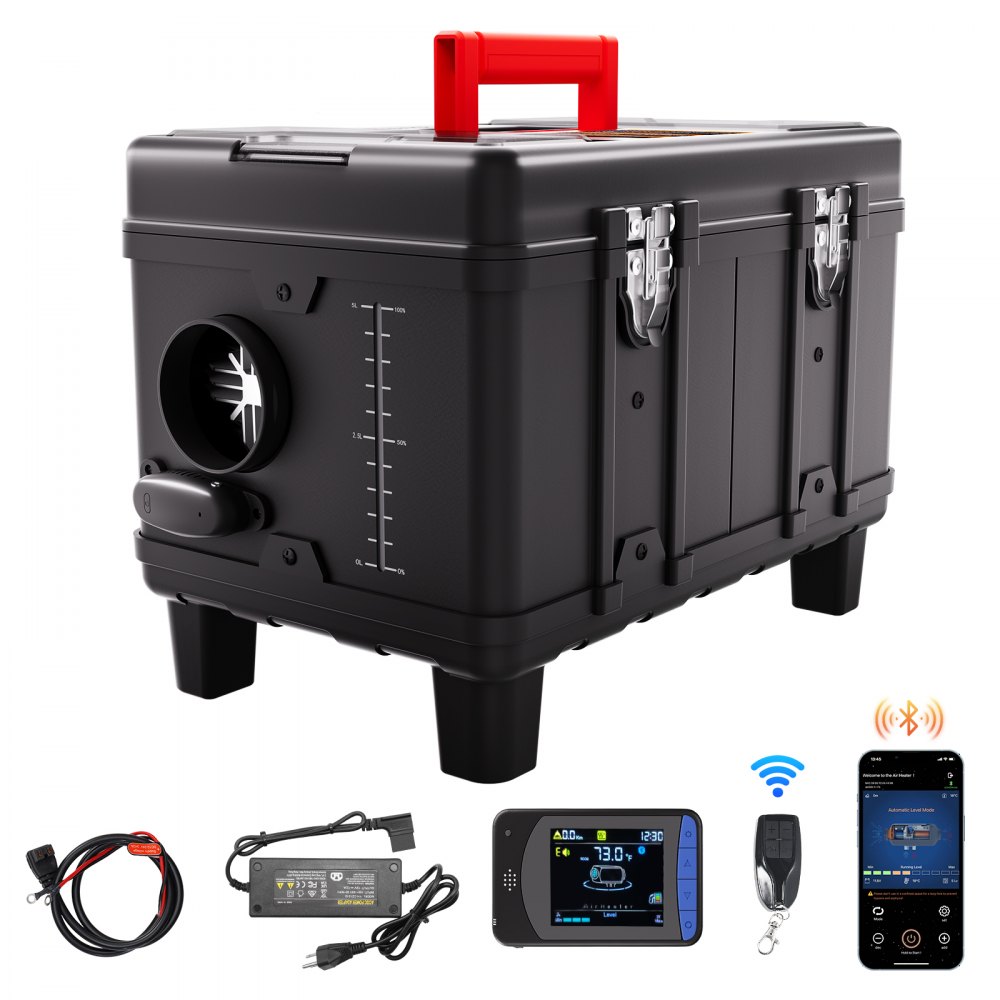 VEVOR 8 kW Dieselheizung 12 V /24 V All in One Diesel-Luftheizung