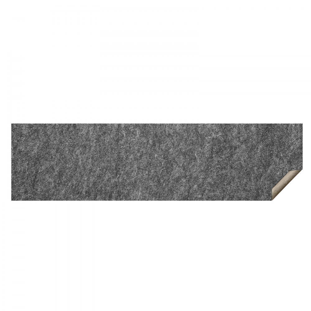 VEVOR Teppichbelag, 635x2400mm, schützende Polsterung aus Gummi für Teppiche, 6mm dick