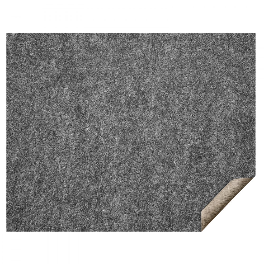 VEVOR Teppichbelag, 244x306cm, schützende Polsterung aus Gummi für Teppiche, 0,6cm dick