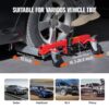 VEVOR Radwagen 2 Stk. 680 kg pro Stück Tragkraft Hydraulische Rangierroller Reifenroller für PKWs SUVs – Bild 4 VEVOR Radwagen 2 Stk. 680 kg pro Stück Tragkraft Hydraulische Rangierroller Reifenroller für PKWs SUVs – Bild 4