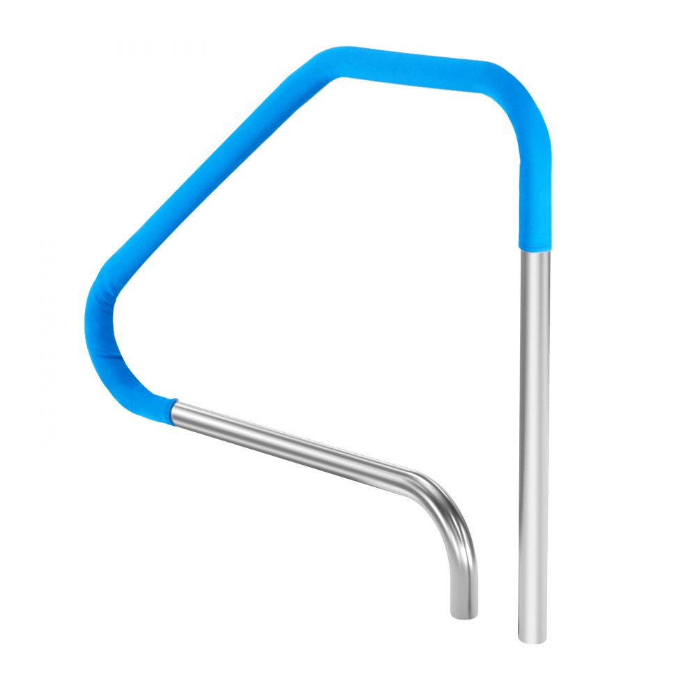 VEVOR Pool Handlauf, 1165 x 42 x 935 mm Griffbogen, Edelstahl (vorgefertigt) für Innen-/Außenpools