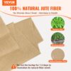 VEVOR Jute Stoff, 45x45 hochdichte breite natürliche Sackleinen-Stoffrollen, 1016mmx91,4m – Bild 2